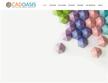 Tablet Screenshot of cadoasis.com